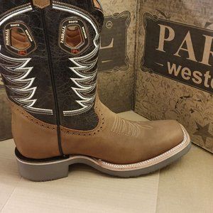 Men's Brown Western Boots Cowboy Crazy Leather